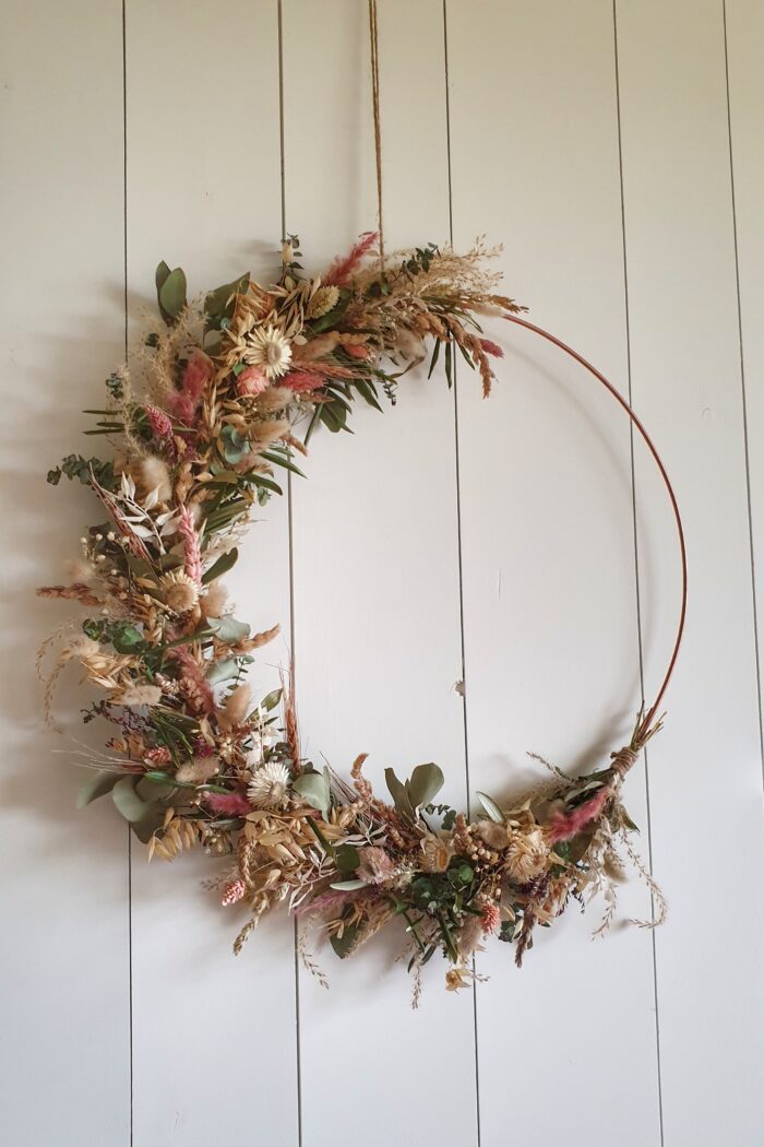 Bloemenkrans op maat 50cm - Afbeelding 6